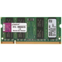 Модуль памяти NBook SO-DDR2 2Gb, 800Mhz, Kingston (KTA-MB800/2G)