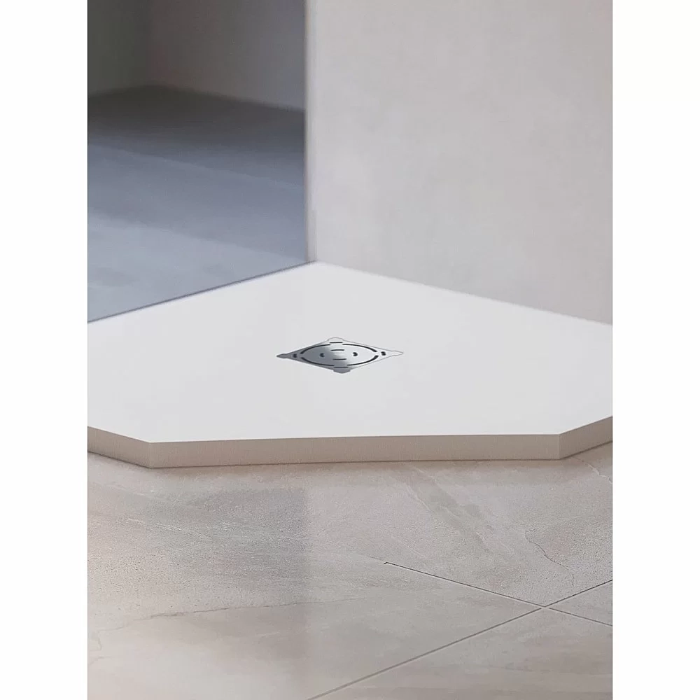 Душевой поддон RGW ST/T-W Stone Tray 16155100-01 100x100 белый