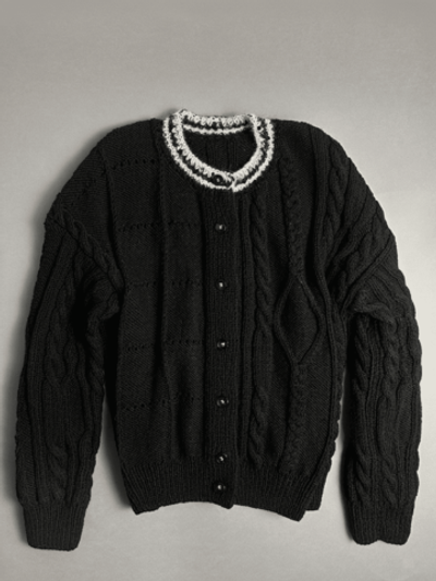 Кардиган вязаный, 50% шерсть. Marceline