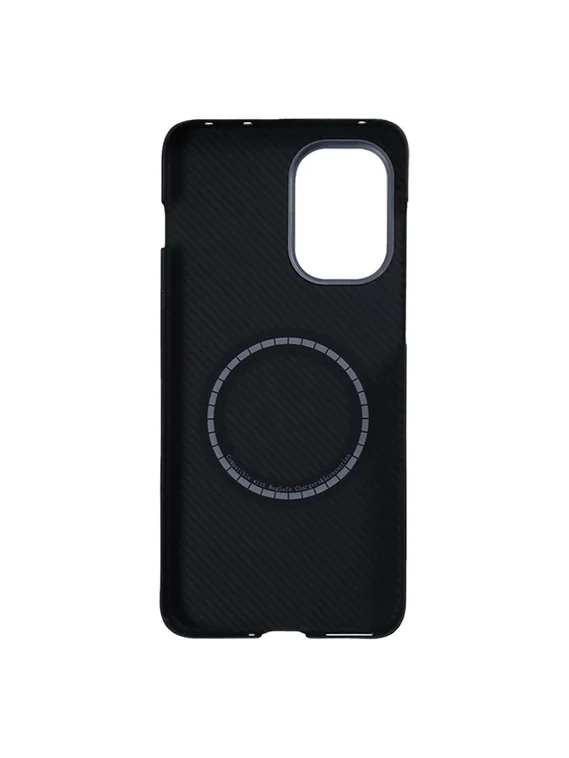 Карбоновый чехол для OnePlus 15R / Ace 6 с MagSafe Черный (Black)
