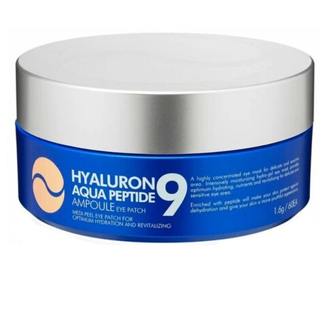 MEDI-PEEL Патчи Гидрогель Hyaluron Aqua Peptide 9 Ampoule 60шт (43662)