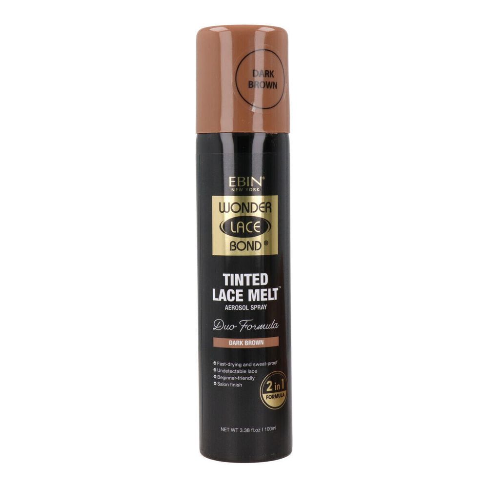 Краска для парика Ebin New York Tinted Lace Melt Dark Brown 100 ml