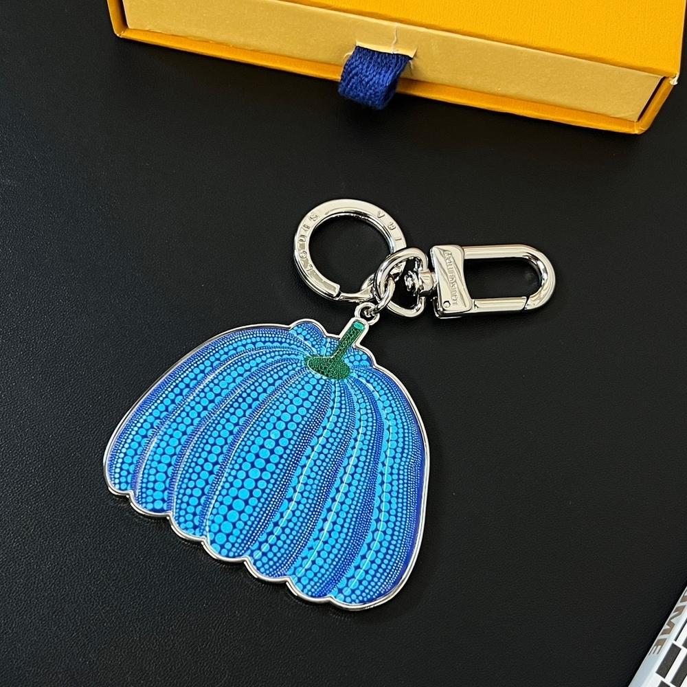 Louis Vuitton Pumpkin Key Holder And Bag Charm