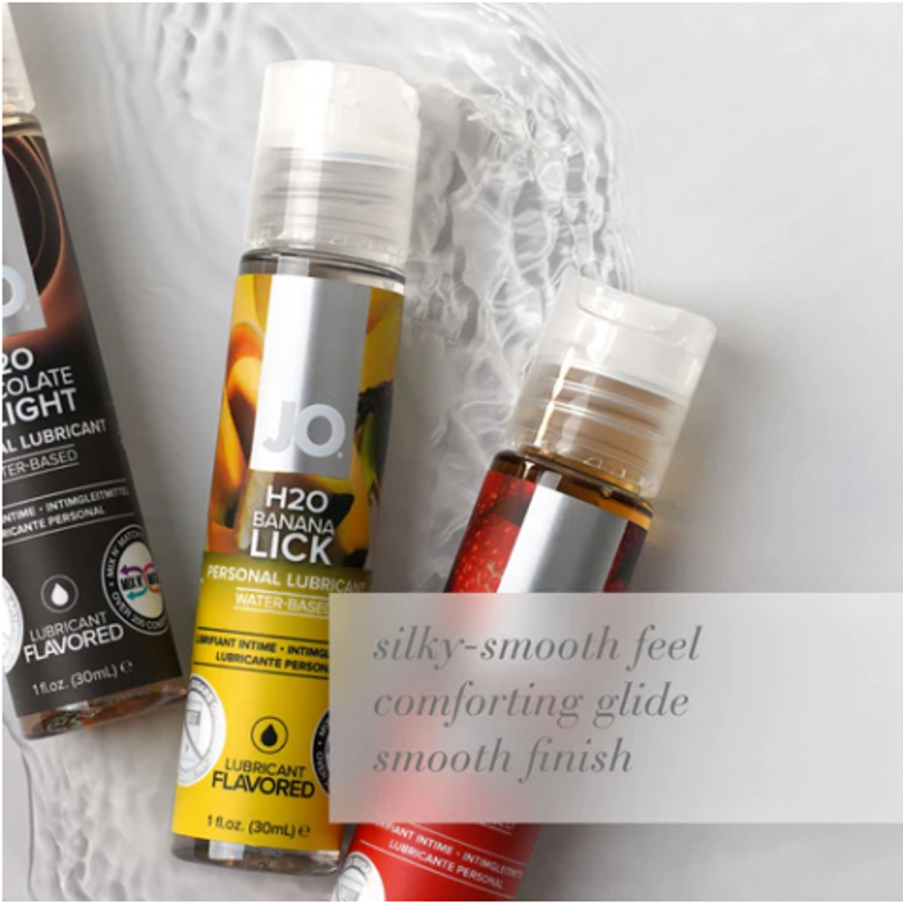 Вкусовой лубрикант "Банан" JO Flavored Banana Lick, 120 мл