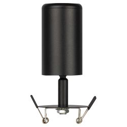 Светильник встраиваемый алюминиевый ЭРА KL106 BK под лампу MR16 GU10 черный матовый | Алюминиевые встраиваемые светильники