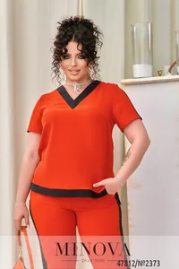 Костюм 2373-Морковный Minova