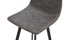 Полубарный стул Netro, 66 см, серый