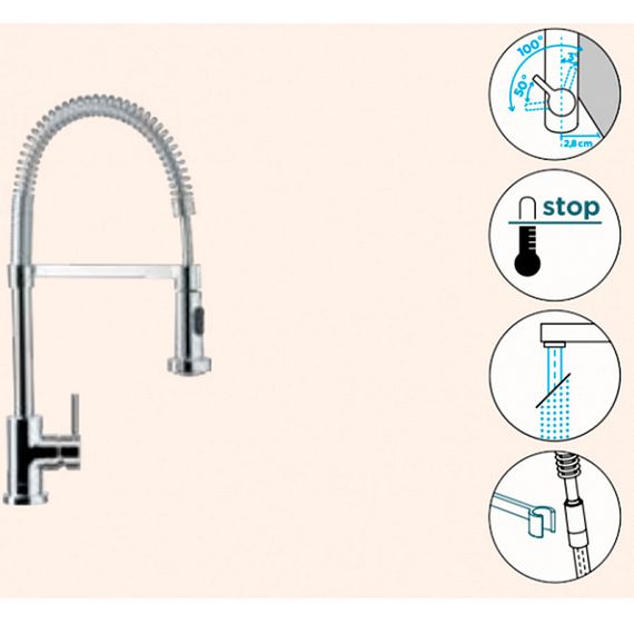 Смеситель SCHOCK Karpo-D хром