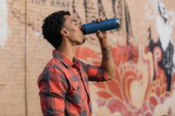 Термокружка Klean Kanteen TKWide Cafe Cap 20oz (592 мл) Real Teal