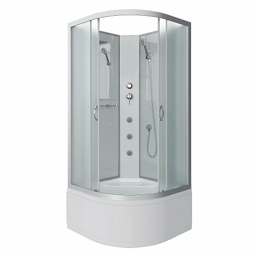 Душевая кабина Niagara Classic NG-2307-14BKG 80х80 с гидромассажем