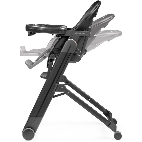 Стульчик для кормления Peg Perego Siesta Follow Me True Black