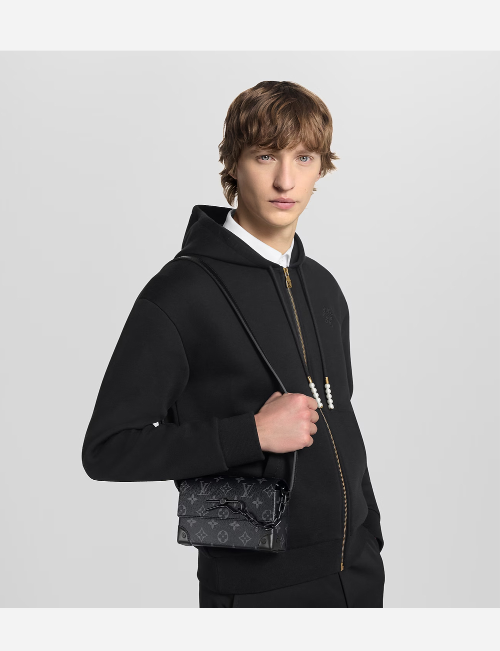 Мини-Сумка Louis Vuitton Steamer Wearable Wallet "Monogram Eclipse"