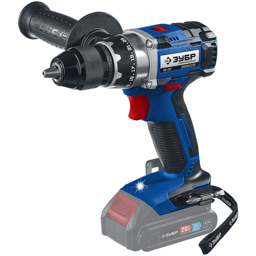 Дрель-шуруповерт Зубр Профессионал DB-201 20В