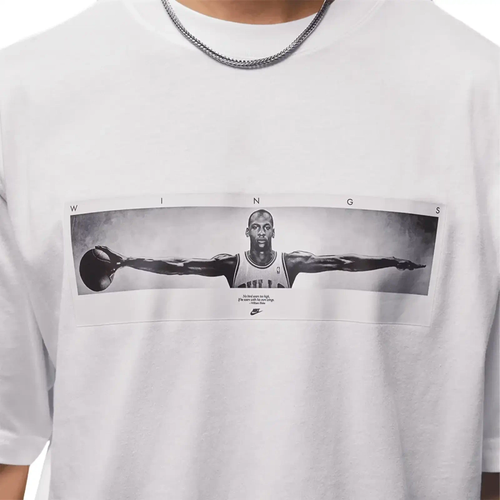 Баскетбольная футболка Jordan White T-shirt
