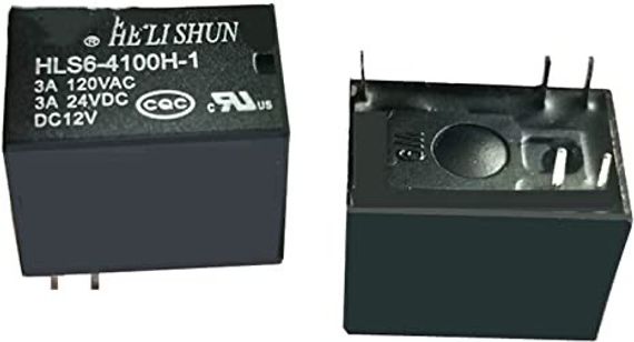 Реле электромагнитное HLS6-4100-H-1 12VDC