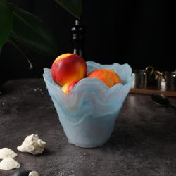 Салатник 800 мл d 16 см h13 см   конус матовое стекло P.L. Proff Cuisine [4]