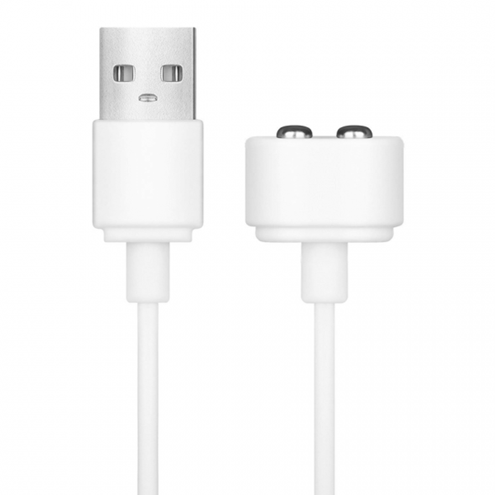 Магнитный зарядный USB-кабель для Satisfyer белый (без упаковки)