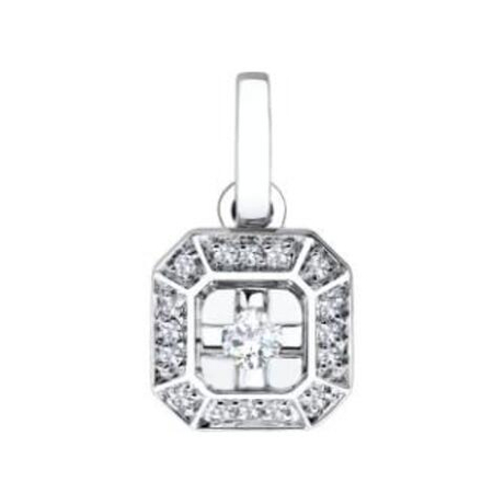 Подвеска из золота с бриллиантами