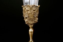 Набор лафитников «Герб России» 6 шт. в подарочном футляре с художественным оформлением