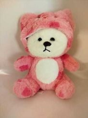 Yumşaq oyuncaq \ Мягкая игрушка \ Soft toys Ayı (kapşonkalı) (çəhrayı)