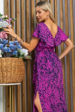 Платье Вечер свиданий (сине-малиновое) П13319-16М LT Collection