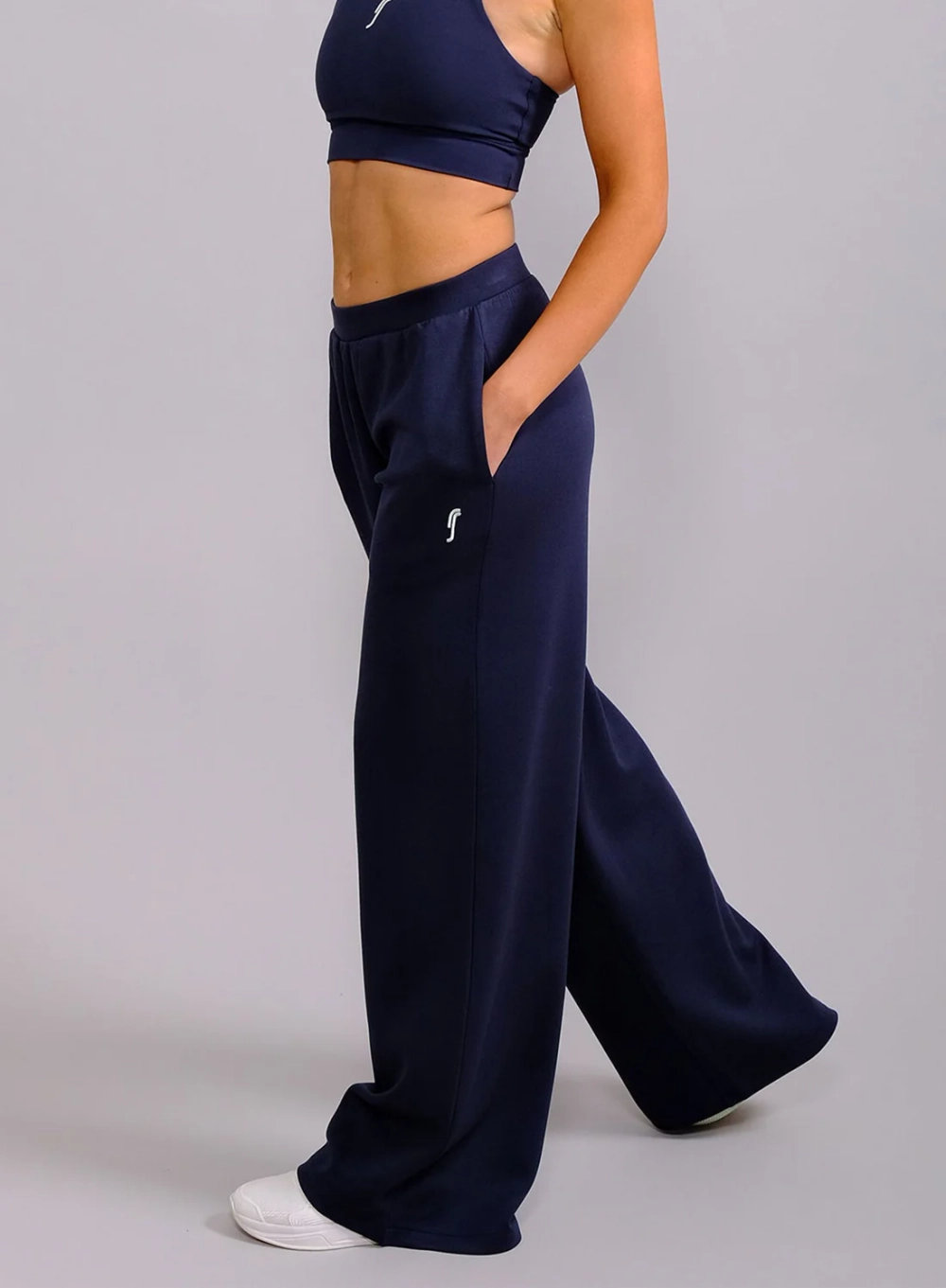 Брюки женские Women's Court Straight Leg Pants (Navy/White) AW-138-002