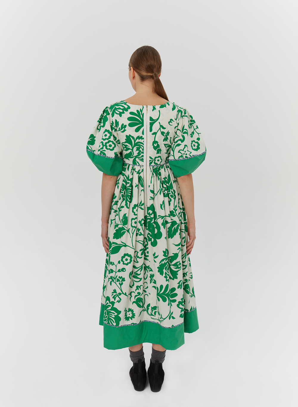 Платье "Груша", зеЛёный