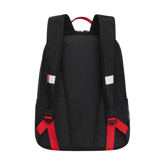 Çanta \ Bag \ RB-351-7 Рюкзак школьный (/1 черный - красный)