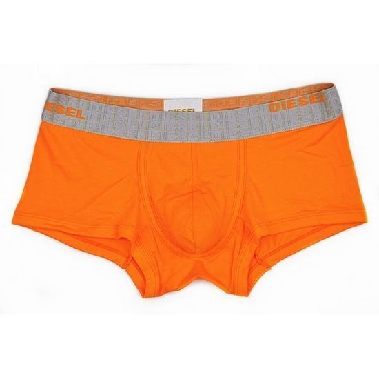 Мужские трусы хипсы Diesel Joel Metallic Logo Boxer Orange
