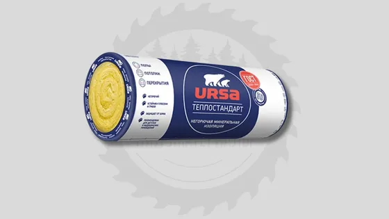 URSA GEO ТеплоСТАНДАРТ 6560×1220×100 мм (8м²/упак)