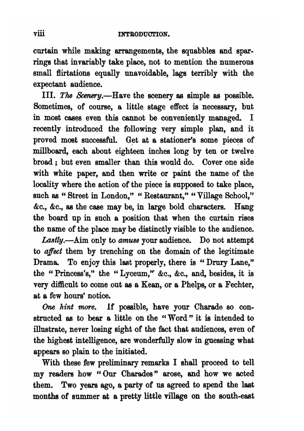 Our Charades and How We Played Them | Jean Francis