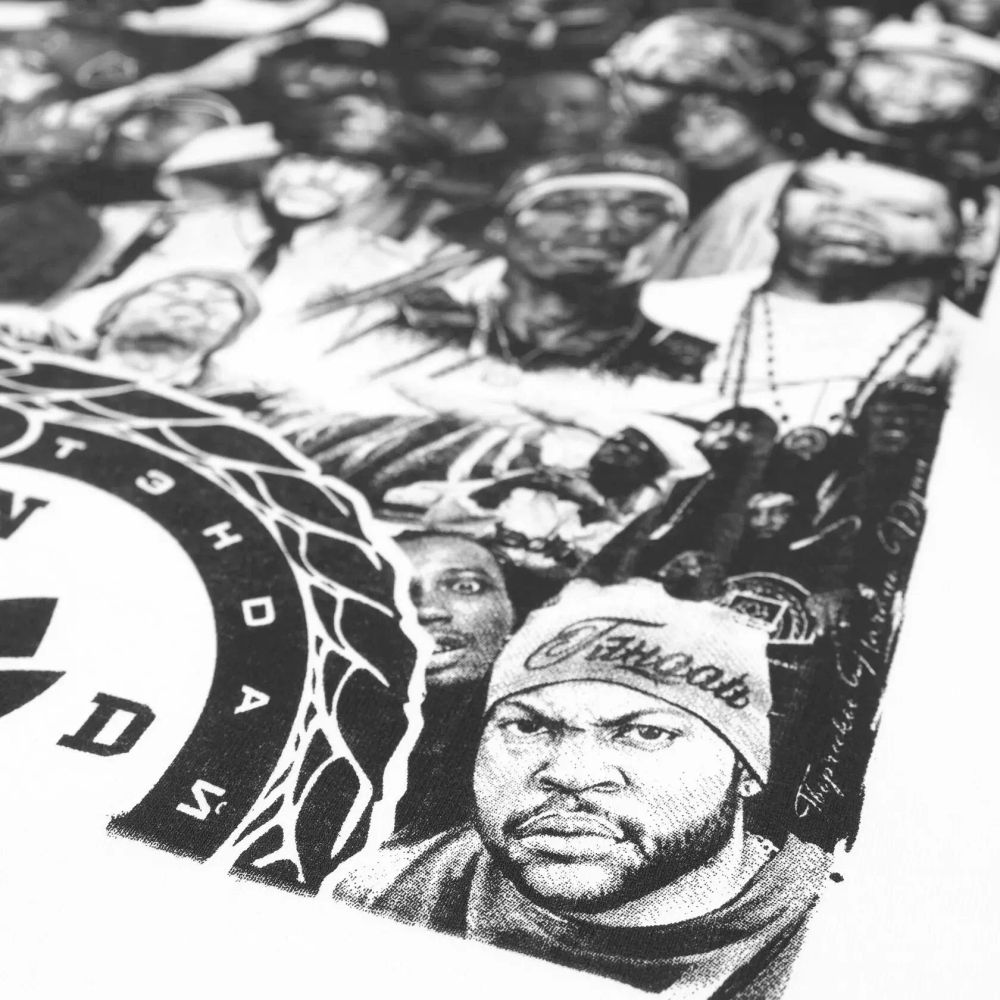 Футболка Тандем Тэндай Уличное Знание белая