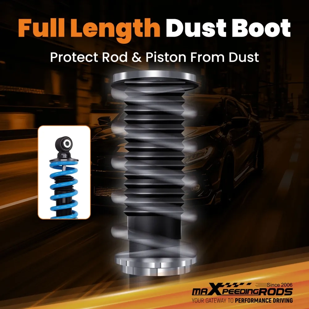 MaXpeedingrods T6 Coilovers Shocks Springs Kit подходит для автомобиля Audi R8 (Type 42) V10 07-15