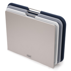 Набор из 3 разделочных досок Nest Large серый Joseph Joseph