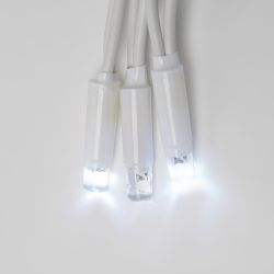 ULD-S1000-120-TWK WHITE IP67 Гирлянда светодиодная с эффектом мерцания. 10м. Соединяемая. 120 светодиодов. Белый свет. Провод белый. TM Uniel.