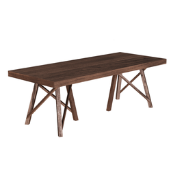 Дизайнерский стол EDGE wood large