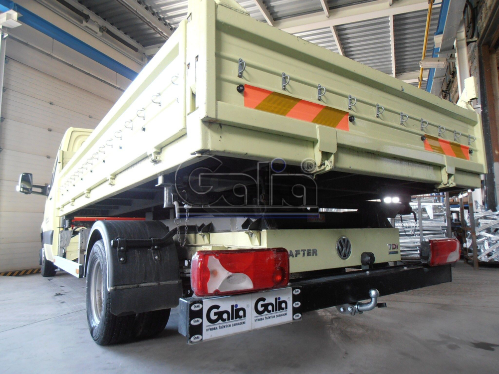 Фаркоп оцинкованный Galia M119A для Volkswagen Crafter 2006-(паспорт и сертификат в комплекте)(без электрики)