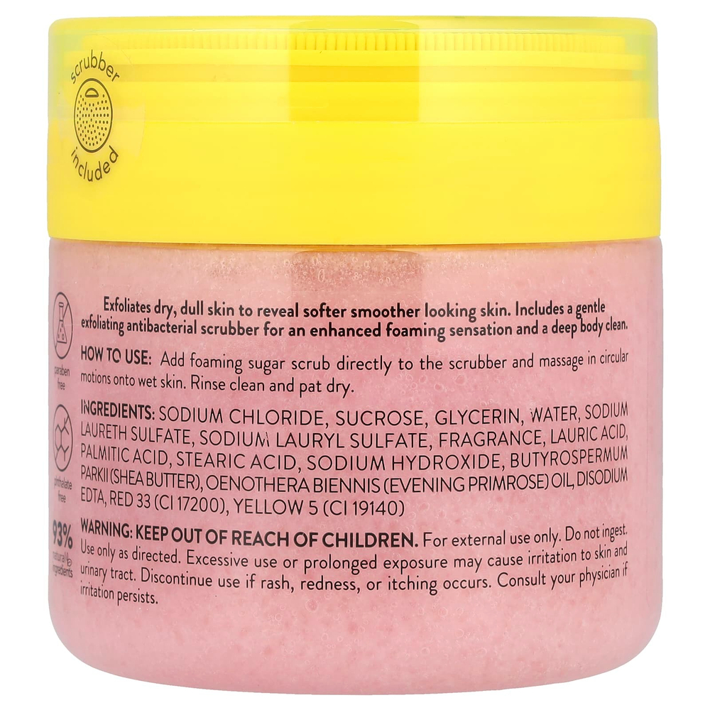 Onyx Professional, Rose Petals, сахарный скраб с пеной, роза и янтарь, 453 г (16 унций)