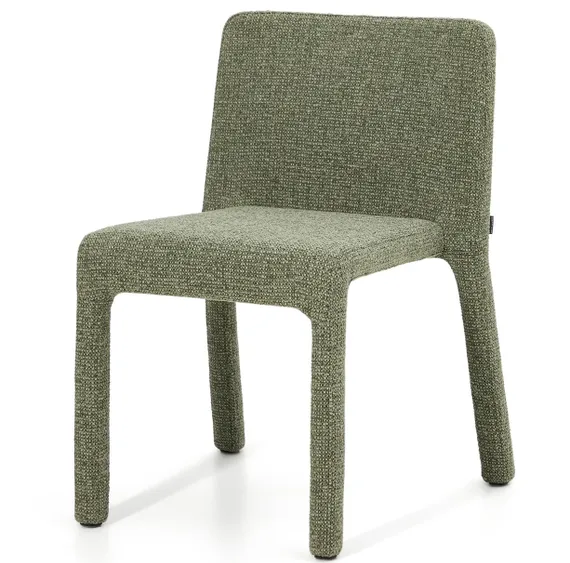 Стул Loria, зелёный шенилл