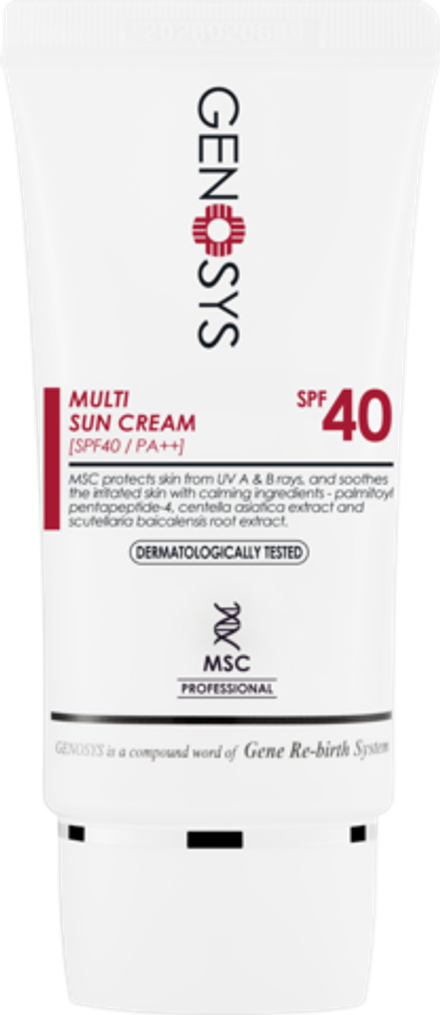 Genosys Солнцезащитный мультифункциональный крем Multi Sun Cream SPF 40+ PA++