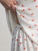 Костюм домашний с шортами Мила (белый) К15212-1М LT Collection