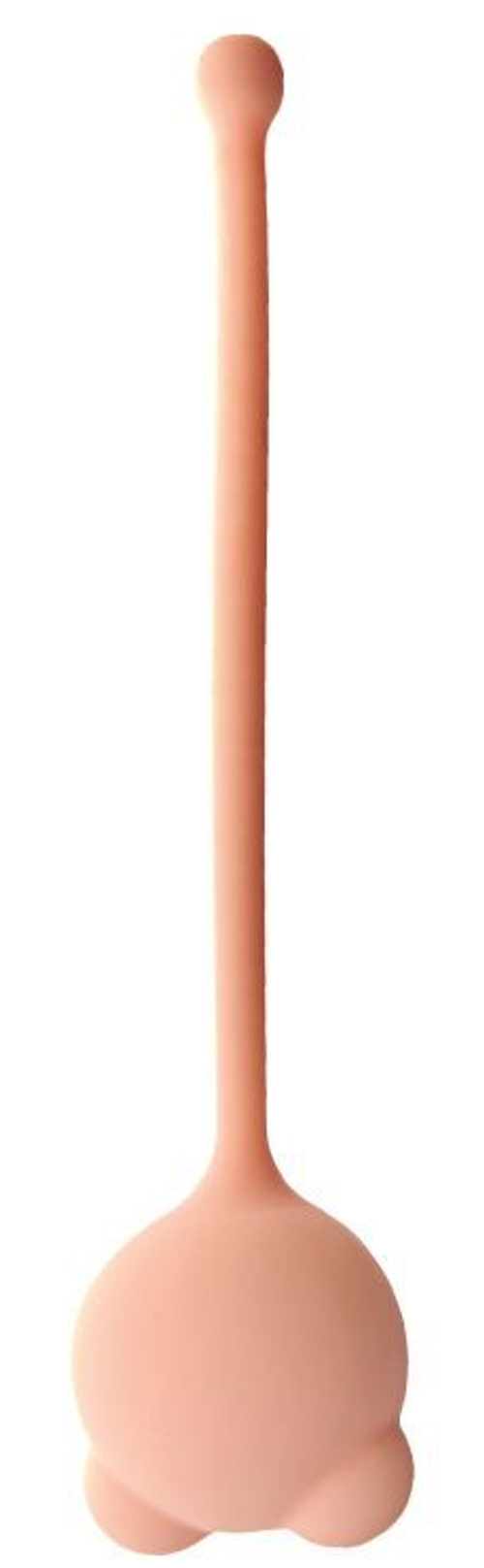 Бежевый вагинальный шарик Omicron