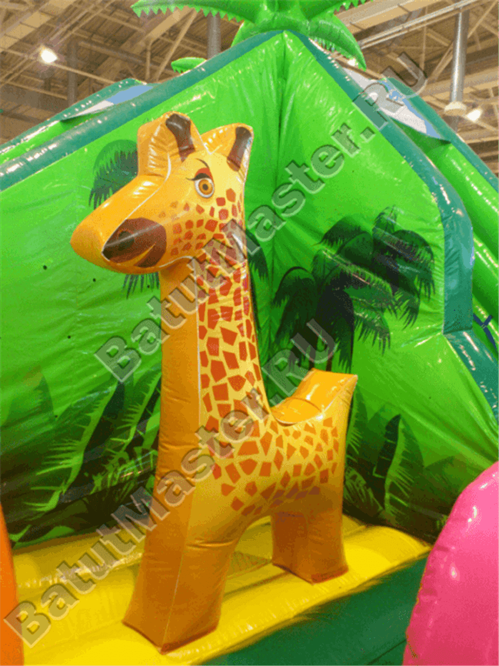 Надувной коммерческий батут "Джунгли"