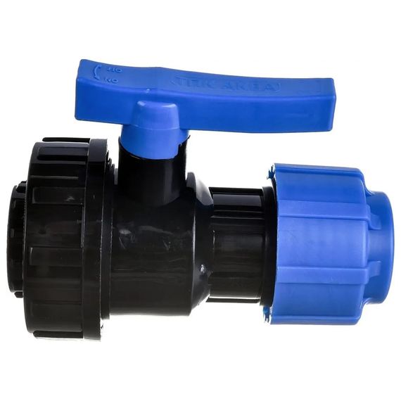 Кран шаровой ТПК-АКВА компрессионный ВР разъемный d 25 х 3/4, 554222534 купить в Москве и Московской области по низкой цене с доставкой по России — (3) Кран шаровой ТПК-АКВА компрессионный ВР разъемный d 25 х 3/4, 554222534 — (3)