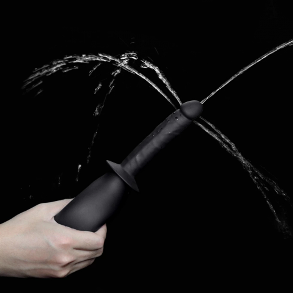 Анальный душ с фаллоимитатором Deluxe Douche