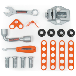 Smoby - Ящик для инструментов Black & Decker Handyman + 19 аксессуаров 360219 / артикул   360219  / GTIN 3032163602194