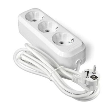 Удлинитель "UNIVersal" Е-303 ПВС 3*1 3гн. с/з 7м (еврослот)