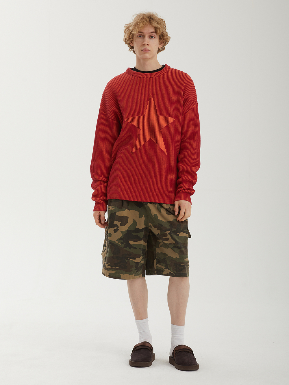Мужской Свитер Star Jacquard