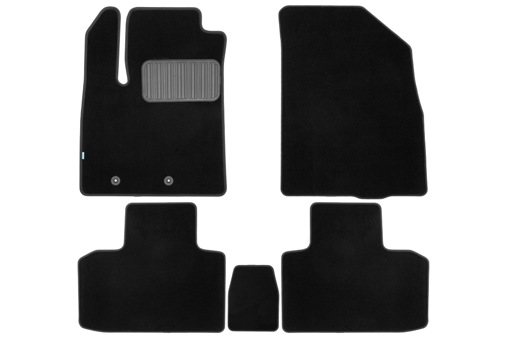 Коврики в салон для DONG FENG Shine MAX 2022- седан, 5шт. (текстиль) арт.KLEVER0509600822110KH