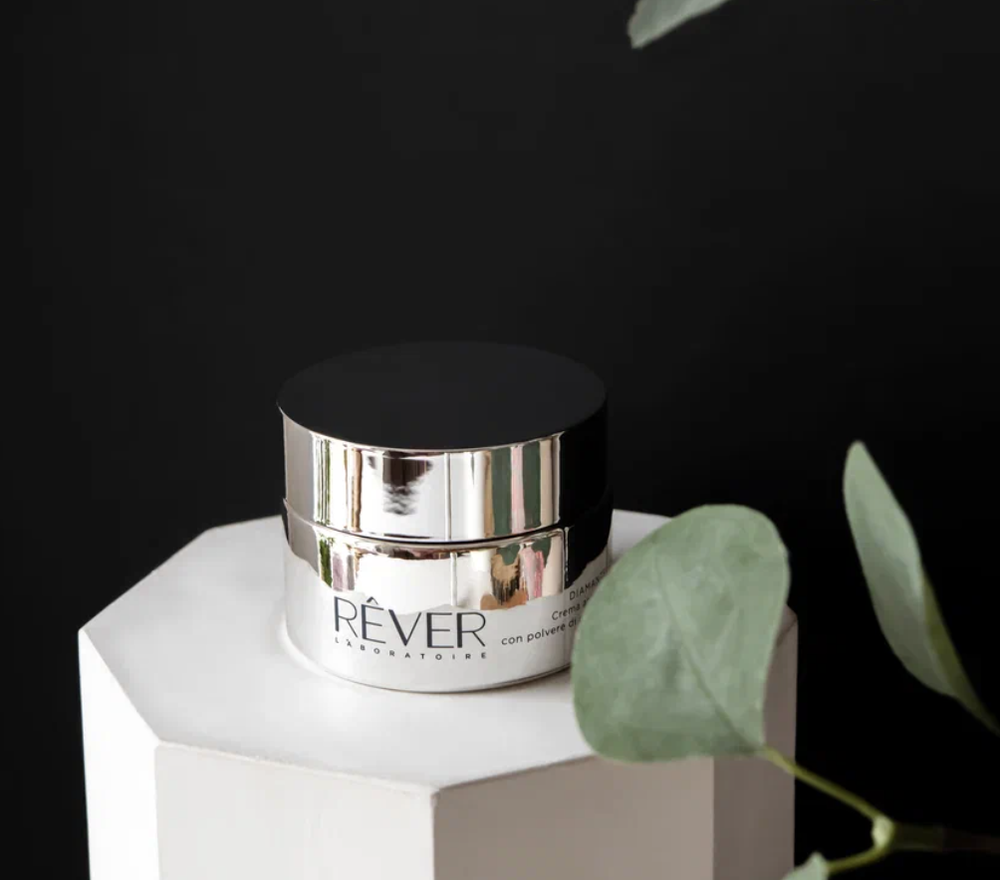 Rever Антивозрастной укрепляющий крем с алмазной пудрой- DIAMANTS Crema anti-age con polvere di diamante ,50 мл